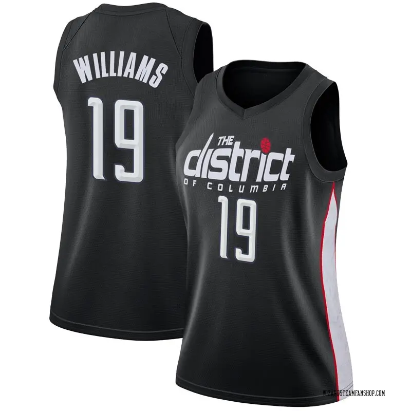 Nike Washington Wizards Swingman Black Johnathan Williams 2018/19 ...