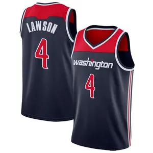 ty lawson jersey wizards swingman statement navy washington edition nike reduced