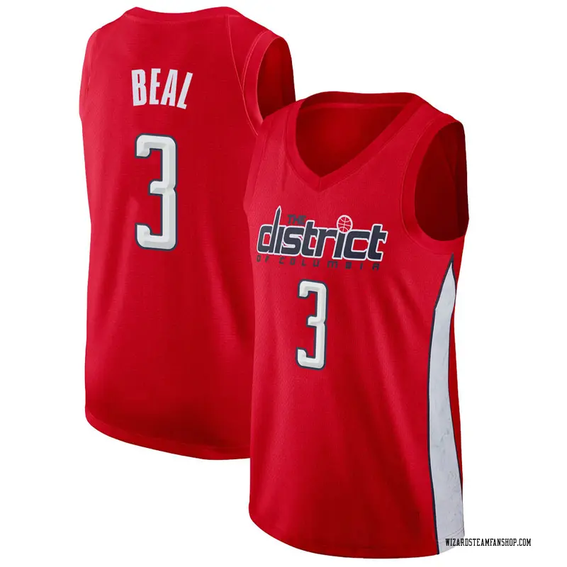 Nike Washington Wizards Swingman Red Bradley Beal 2018/19 Jersey - Earned Edition - Youth