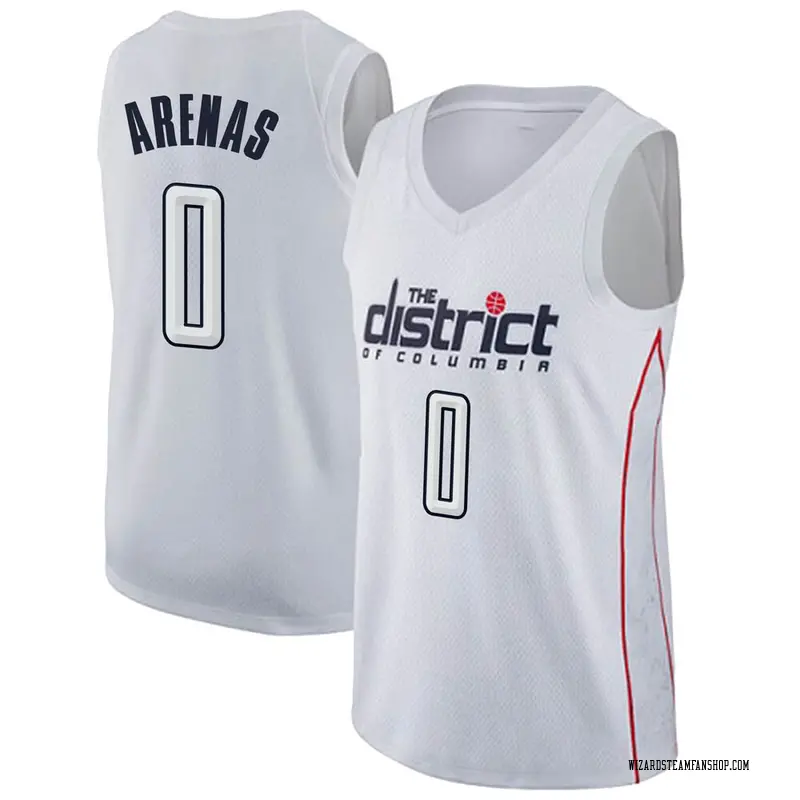 arenas wizards jersey