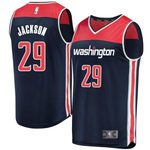 Washington Wizards Fast Break Navy Quenton Jackson Jersey - Statement Edition - Youth