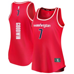 Washington Wizards Fast Break Red Jordan Goodwin Tank Jersey - Icon Edition - Women's