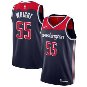 Washington Wizards Swingman Navy Delon Wright Jersey - Statement Edition - Men's
