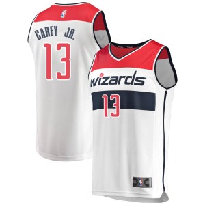 Washington Wizards Fast Break White Vernon Carey Jr. Jersey - Association Edition - Men's