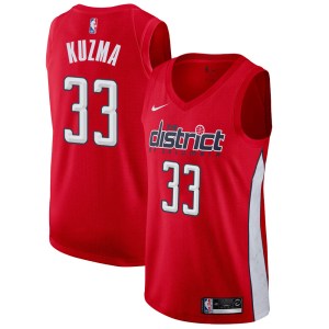 Washington Wizards Swingman Red Kyle Kuzma 2018/19 Jersey - Earned Edition - Men's