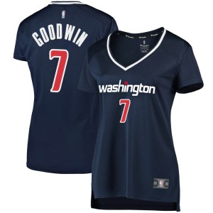 Washington Wizards Fast Break Navy Jordan Goodwin Jersey - Statement Edition - Women's