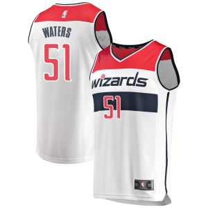 Washington Wizards White Tremont Waters Fast Break Jersey - Association Edition - Youth
