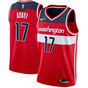 Washington Wizards Swingman Red Joel Ayayi Jersey - Icon Edition - Men's