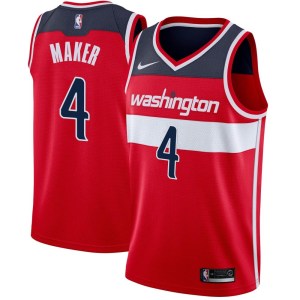 Washington Wizards Swingman Red Makur Maker Jersey - Icon Edition - Youth