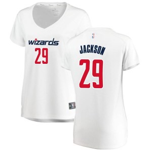 Washington Wizards Fast Break White Quenton Jackson Jersey - Association Edition - Women's