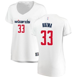 Washington Wizards White Kyle Kuzma Fast Break Jersey - Association Edition - Women's