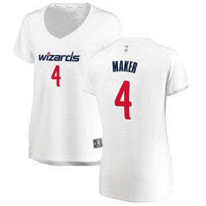 Washington Wizards Fast Break White Makur Maker Jersey - Association Edition - Women's
