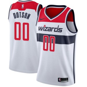 Washington Wizards Swingman White Devon Dotson Jersey - Association Edition - Men's