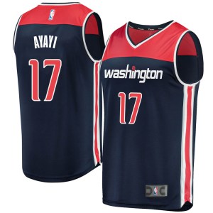 Washington Wizards Navy Joel Ayayi Fast Break Jersey - Statement Edition - Men's