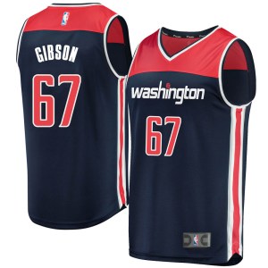 Washington Wizards Fast Break Navy Taj Gibson Jersey - Statement Edition - Men's